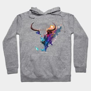 Texas Longhorn Bull Hoodie